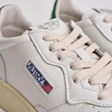 Sneakers uomo Medalist Low bianca e verde AULM LL20 AUTRY 