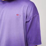T-shirt uomo viola délavé A17627 OPKAL60P DIESEL 