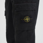 Pantalone uomo cargo nero 3100033 S00L1V0129 STONE ISLAND 