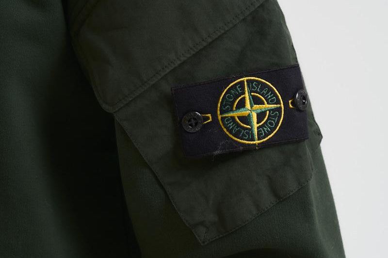 Felpa uomo Brushed Organic Cotton verde 6100008 S0A20V005E STONE ISLAND 