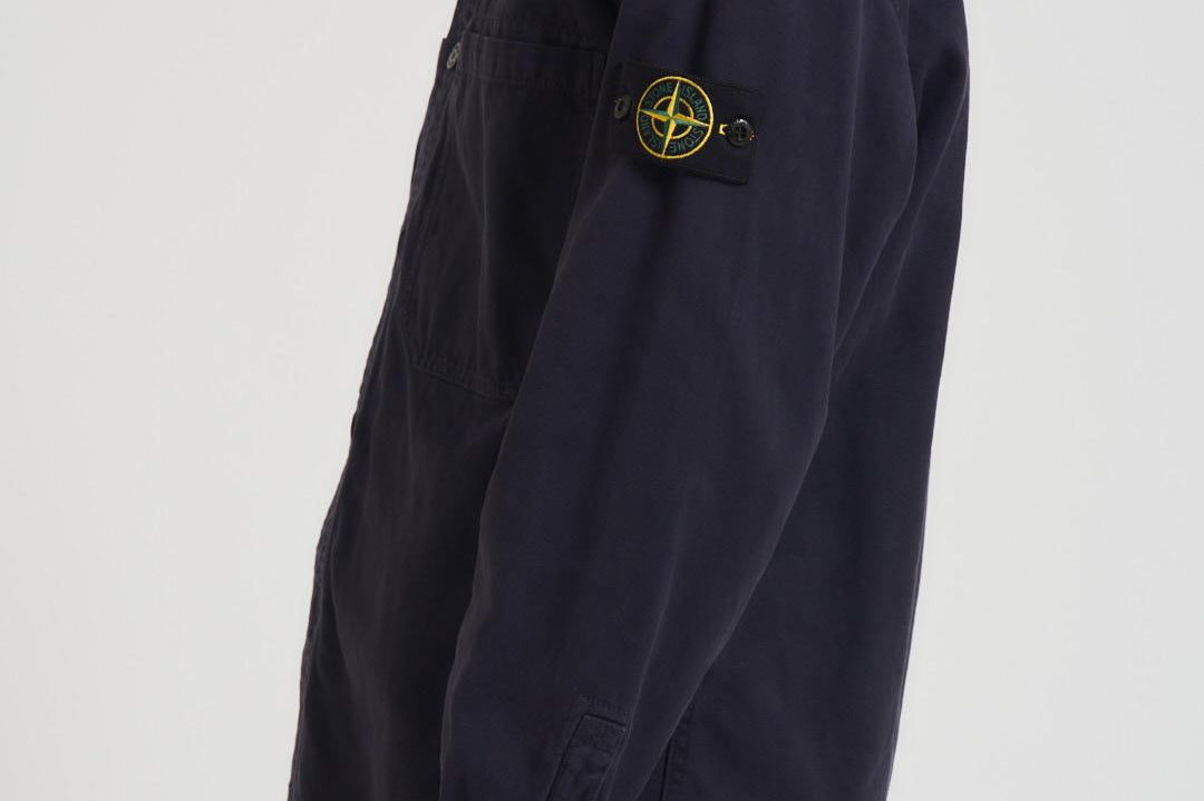 Camicia uomo in cotone blu notte 1200025 S0184V0126 STONE ISLAND 