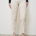 Pantalone donna skinny panna PAS71 E84 ELISABETTA FRANCHI 