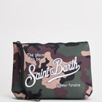 Pochette donna Aline camouflage verde militare ALINE 03147L MC2 SAINT BARTH 