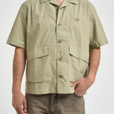 Camicia uomo tecnica verde salvia SH230A 610 C.P. COMPANY 