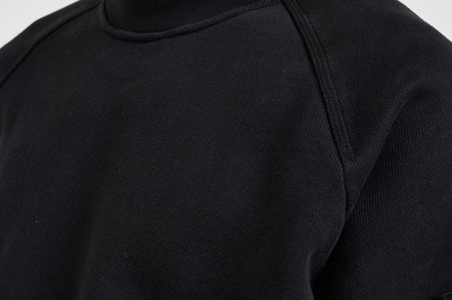 Felpa uomo girocollo nera 6100028 S0F42V0029 STONE ISLAND 