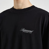 T-shirt uomo girocollo nera 41201 001BLACK REPRESENT 