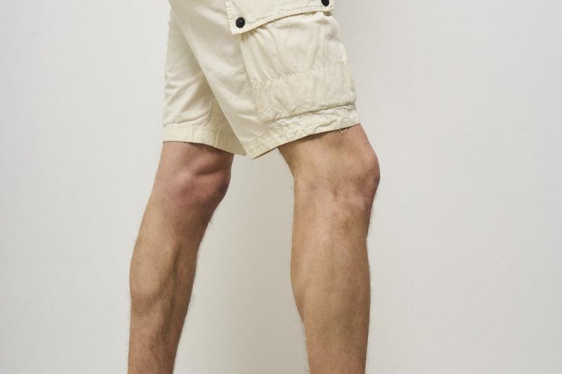 Bermuda uomo cargo panna L100011 S00WAV0193 STONE ISLAND 
