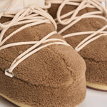 Stivale donna Icon Low in Teddy cammello 1409700 M047CAMEL MOON BOOT 