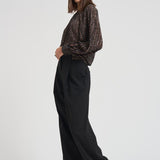 Maglia girocollo svasata in lamé N17 BK01CLS80E3 MISSONI 