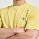 T-shirt uomo girocollo gialla 2100026 S0057V0131 STONE ISLAND 