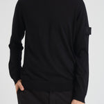Maglia uomo girocollo nera 5100074 S00FCV0029 STONE ISLAND 