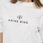 T-shirt donna bianca Jaylin 10280 IVORY ANINE BING 