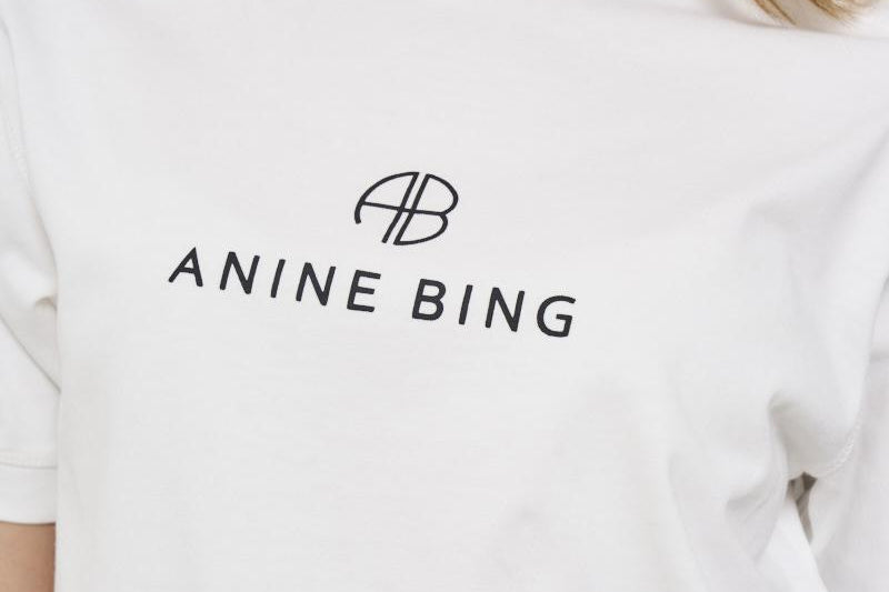 T-shirt donna bianca Jaylin 10280 IVORY ANINE BING 