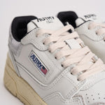 Sneakers donna Clc Low bianca e grigia ROLW MY06 AUTRY 