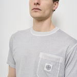T-shirt uomo girocollo grigia 2100219 S0057V0161 STONE ISLAND 