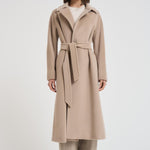 Cappotto donna lungo Tenzone beige TENZONE 020 MAX MARA STUDIO 