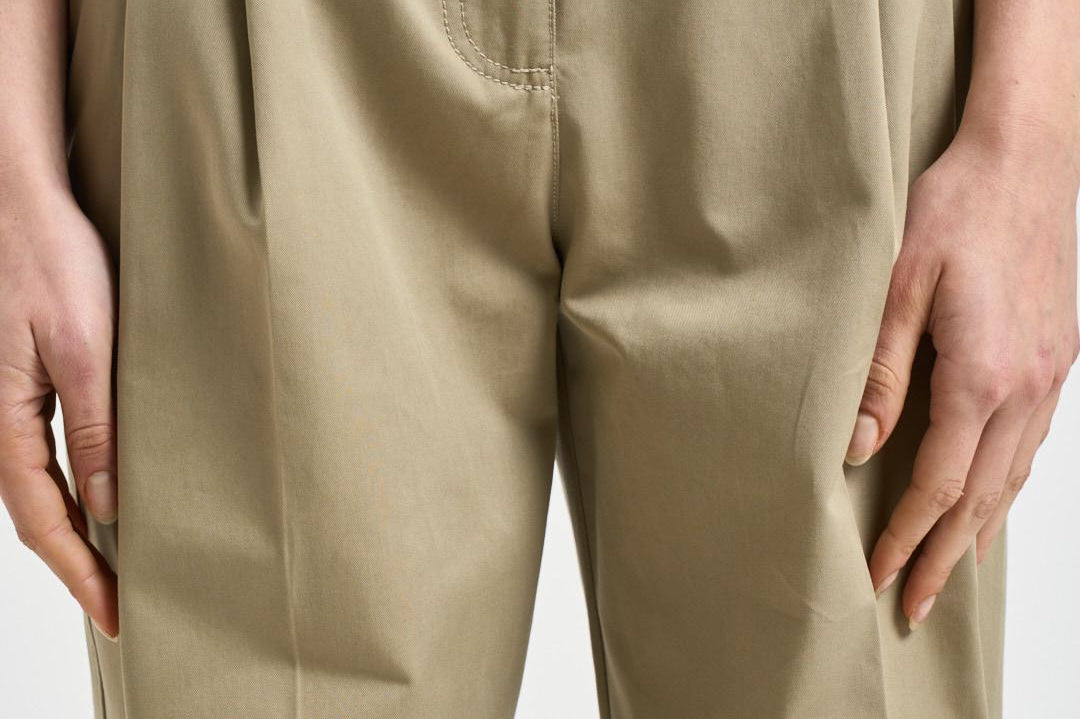 Pantalone donna Sofia beige Y6SO22 T17 SEMICOUTURE 