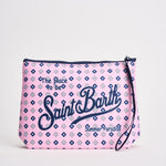 Pochette donna Aline fantasia floreale rosa ALINE 00166L MC2 SAINT BARTH 