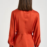 Camicia donna arancione UDONIA ORA3326S IRO 