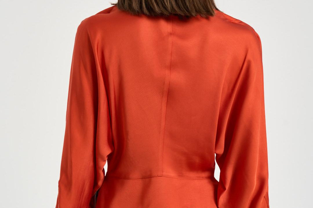 Camicia donna arancione UDONIA ORA3326S IRO 