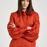 Camicia donna arancione UDONIA ORA3326S IRO 