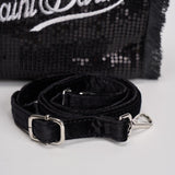 Borsa donna Vanity Mini Velvet con strass nero VANITYMINI VELV00 MC2 SAINT BARTH 