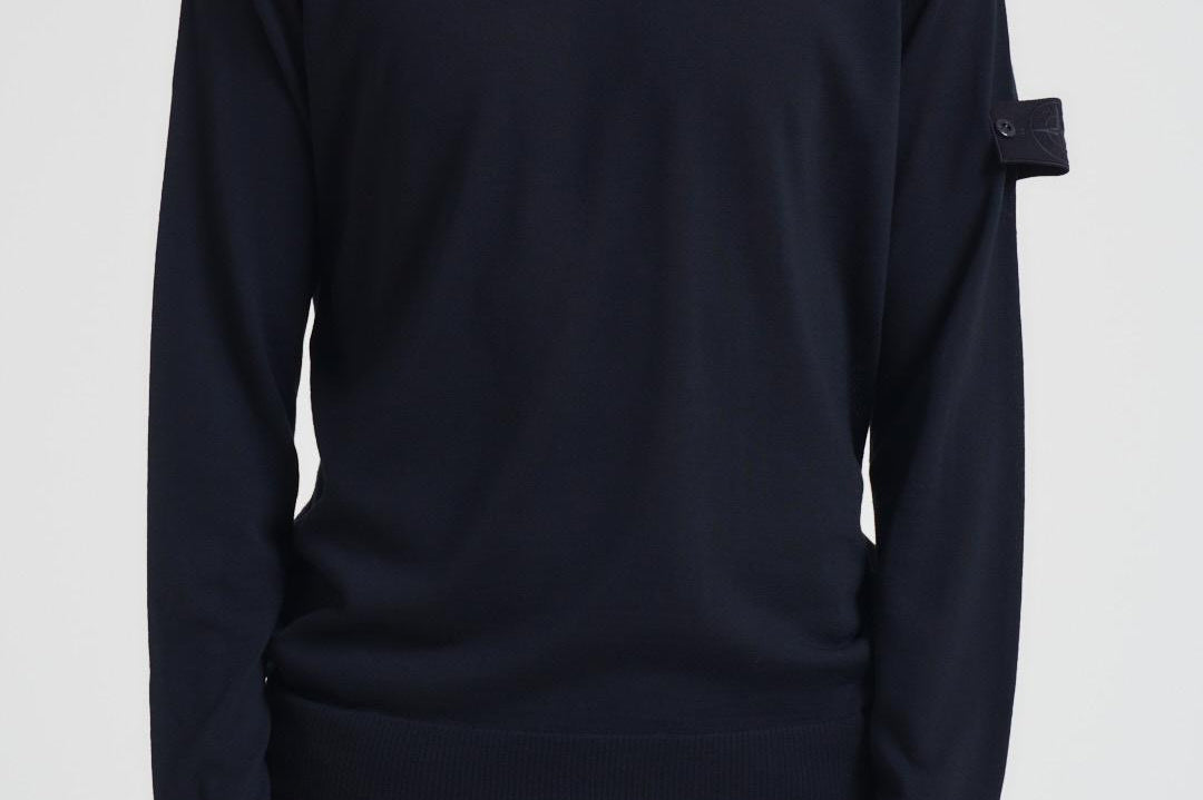 Maglia uomo girocollo blu 5100074 S00FCV0020 STONE ISLAND 