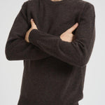 Maglia uomo girocollo marrone MKN1575 BR17 BARBOUR 
