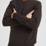 Maglia uomo girocollo marrone MKN1575 BR17 BARBOUR 