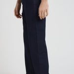 Jeans uomo wide leg in denim scuro GIACOMO 1D028 TELA GENOVA 