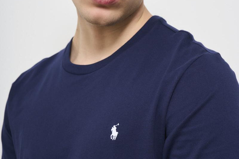 T-shirt uomo girocollo blu 714844756 002 RALPH LAUREN 