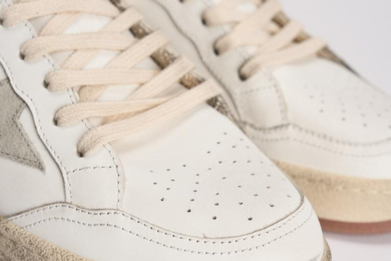 Sneakers uomo Ball Star 2 bianche GMF00804 F00697010220 GOLDEN GOOSE 