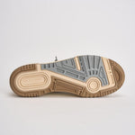 Sneakers uomo Forty2 bianca e marrone GMF00630 F00795711981 GOLDEN GOOSE 