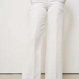 Pantalone donna wide-leg bianco 173874 D9469011 INCOTEX 