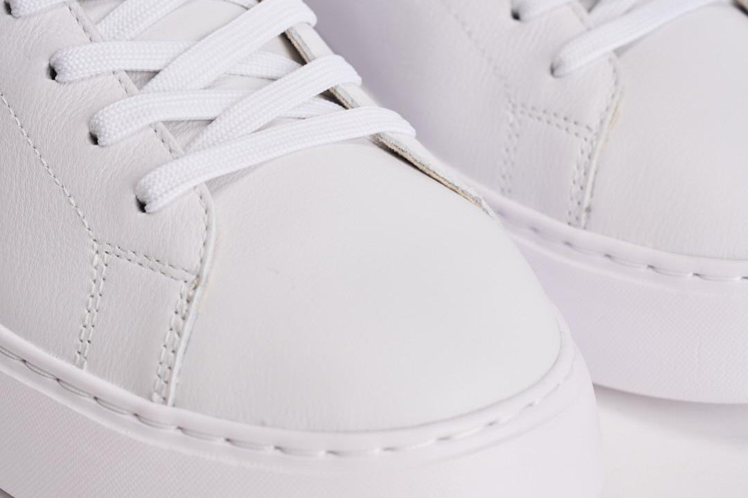 Sneakers uomo RLite Court bianco e blu 809974097 001 RALPH LAUREN 