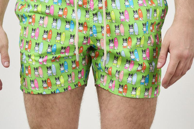 Costume da bagno uomo con stampa LIG0003 02770F75 MC2 SAINT BARTH 