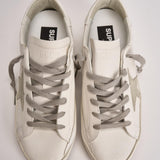 Sneakers donna Super Star bianca e grigia GWF00102 F00468510276 GOLDEN GOOSE 