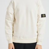 Felpa girocollo uomo avorio 6100008 S0A20V0093 STONE ISLAND 