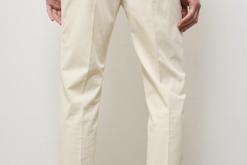 Pantalone uomo regular panna RETRO DG1730XECRU BERWICH 