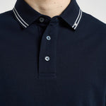 Polo uomo blu e bianca EM005842 AF12955UB118 EMPORIO ARMANI 