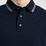 Polo uomo blu e bianca EM005842 AF12955UB118 EMPORIO ARMANI 