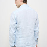 Camicia uomo celeste X66TNW UB1 ACCADEMIE TESSILI 