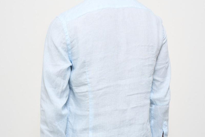 Camicia uomo celeste X66TNW UB1 ACCADEMIE TESSILI 
