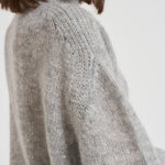 Dolcevita donna in mohair grigio chiaro L5WG58 X47 LIVIANA CONTI 
