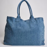 Borsa donna shopping in denim 11857 WHD59SHADOWBLUE ANINE BING 