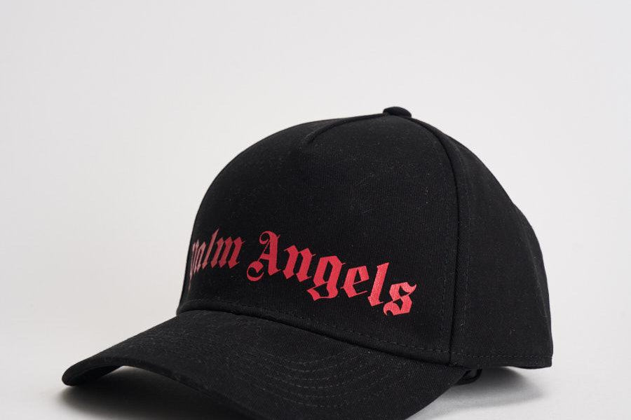 Cappello uomo con stampa nero BL00CO Z0985V2 PALM ANGELS 