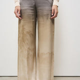 Pantalone donna in seta Adastrgum beige 12409 514936 PIERRE-LOUIS MASCIA 