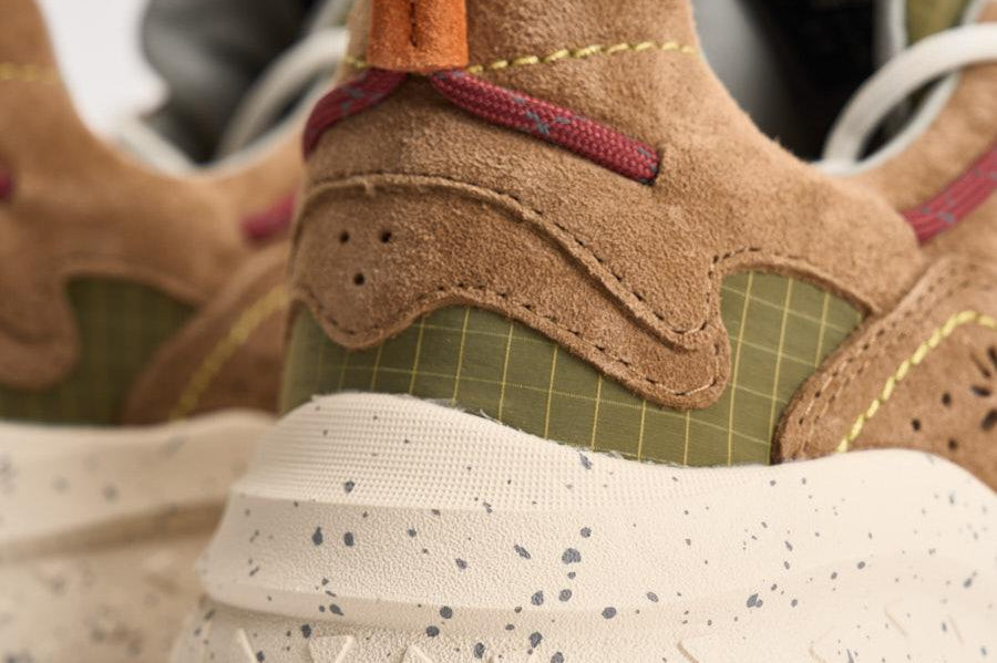 Sneakers uomo Yamabushi cammello YAMABUSHIM 1D57BISCUIT FLOWER MOUNTAIN 