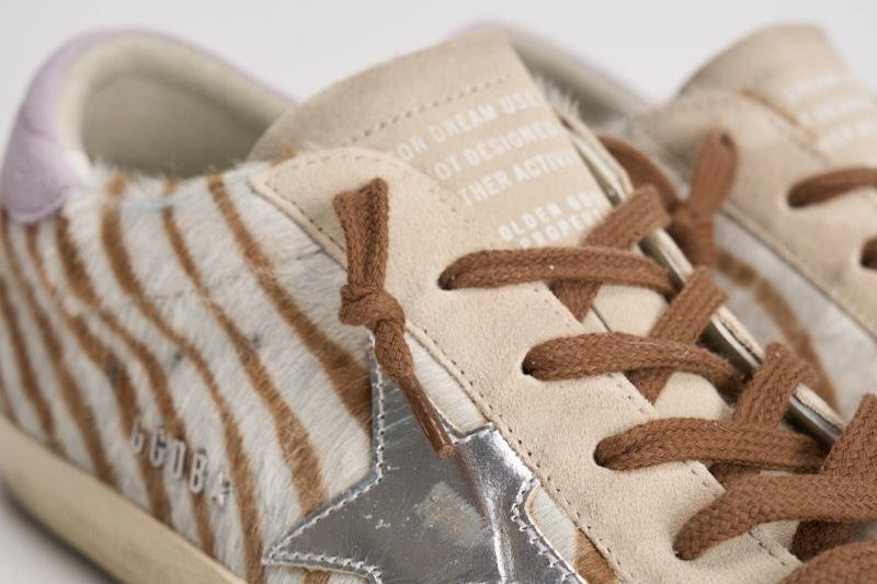 Sneakers super-star in fantasia donna GWF00101 F00750782997 GOLDEN GOOSE 