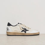 Sneakers uomo Ball Star con talloncino nero GMF00117 F00377110283 GOLDEN GOOSE 